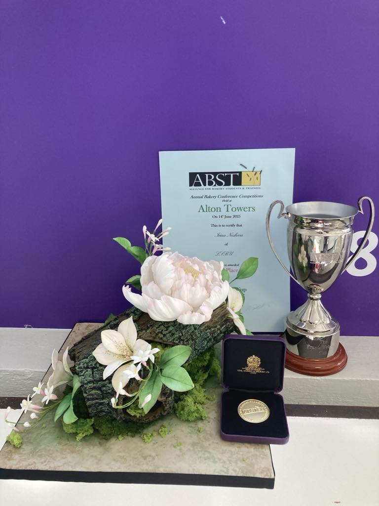 First-place gold medal awarded at the ABST competition in 2025- London