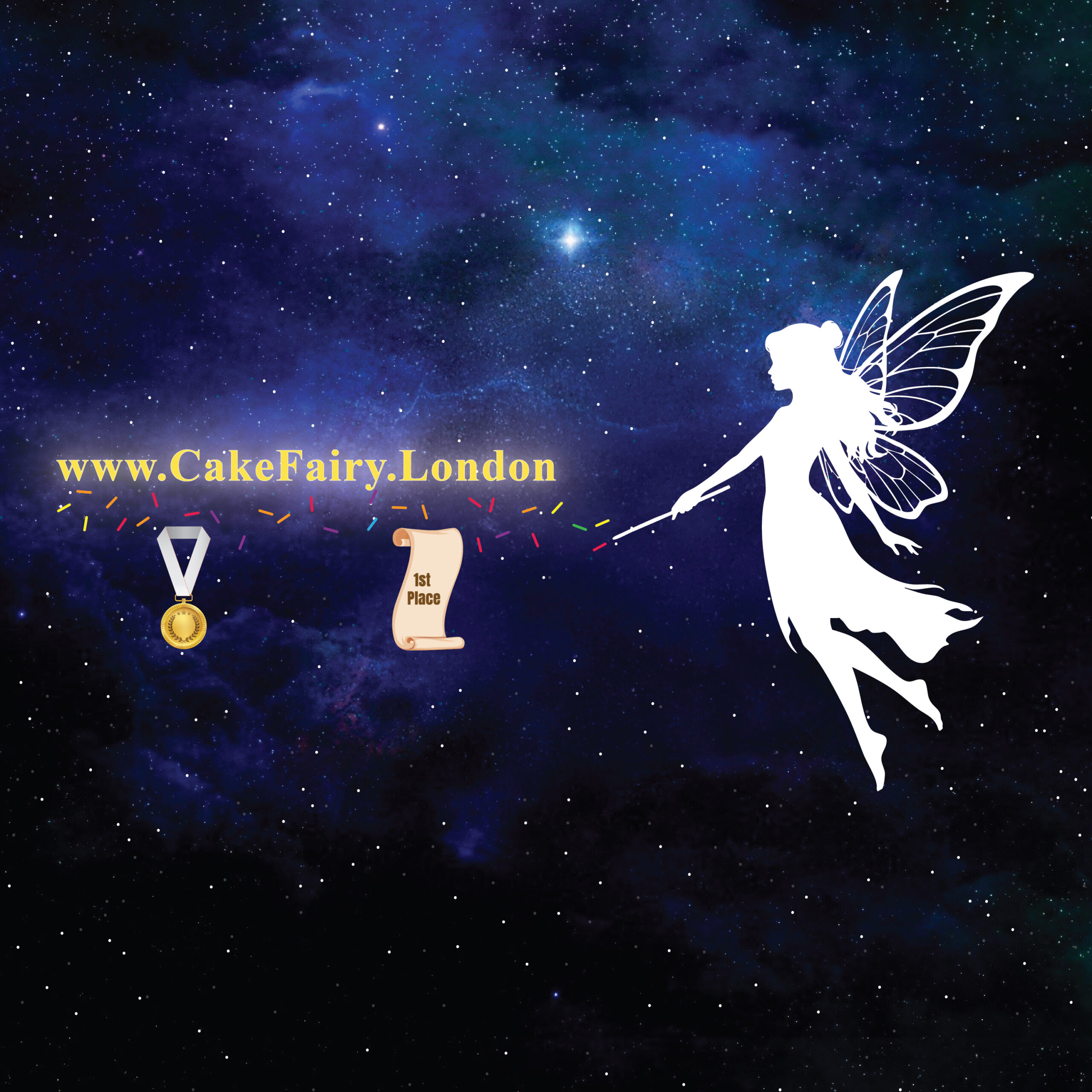 CakeFairy.London- Logo